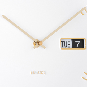 Present Time Karlsson Wall Clock Data Flip